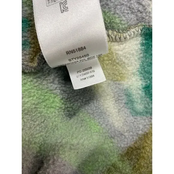 RARE Men Patagonia Synchilla Snap-T trout fish all-over graphic fleece pullover - Picture 6 of 6